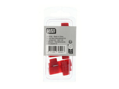 COSSES CABLE LOCK 1563 ROUGE (5 PCS)