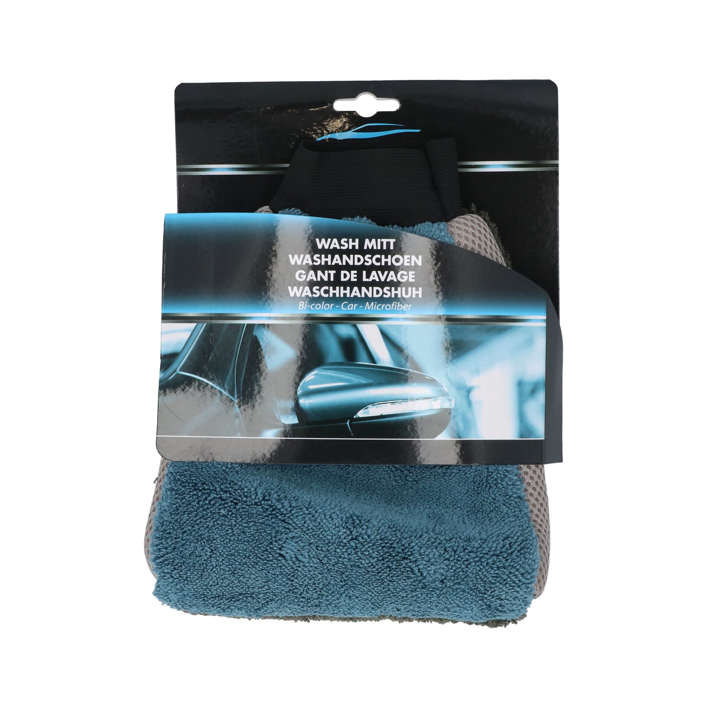 GANT DE LAVAGE MICROFIBRE BI COLOR