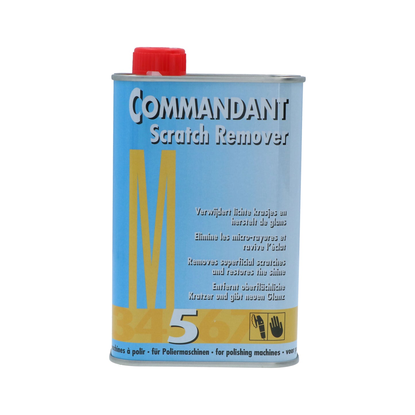 RENOVATEUR MICRO-RAYURES COMMANDANT CM55 M5 POUR POLISSEUSE - 500GR