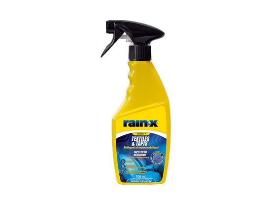 NETTOYANT & IMPERMEABILISANT TEXTILES ET TAPIS 500ML RAIN X