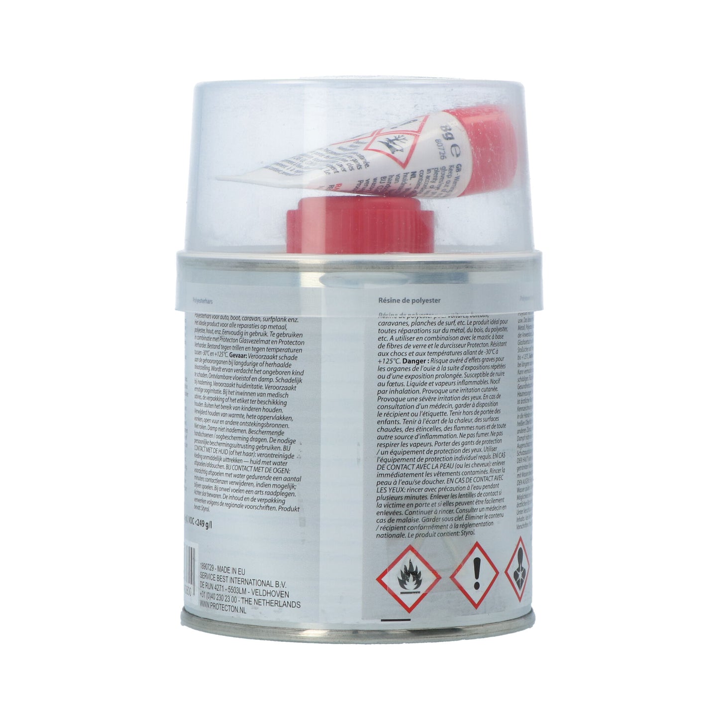 RESINE DE POLYESTER 250G PROTECTON