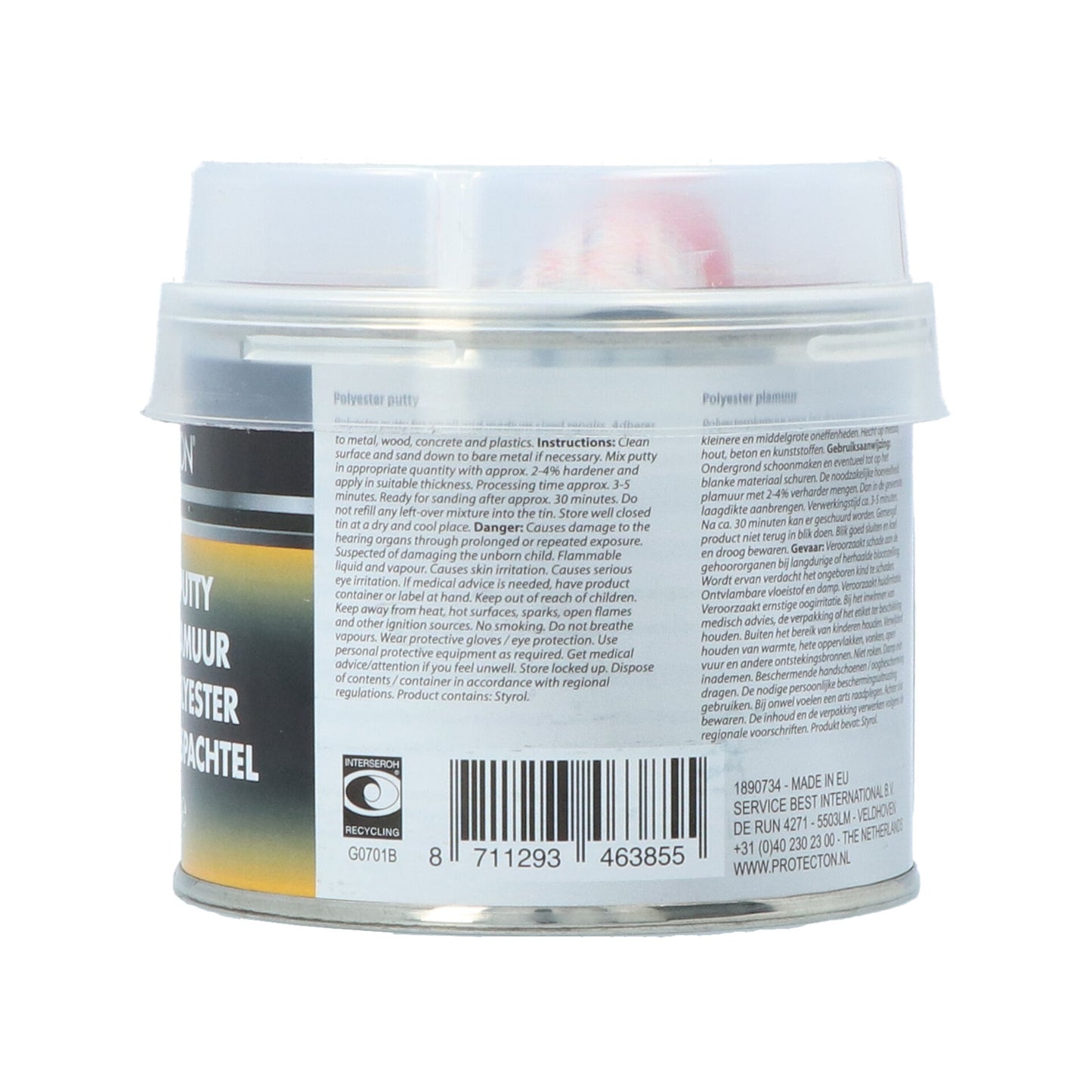 MASTIC DE POLYESTER 250G PROTECTON