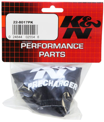 CHAUSSETTE DE RECHANGE POUR FILTRE A AIR K&N UNIVERSEL NOIR