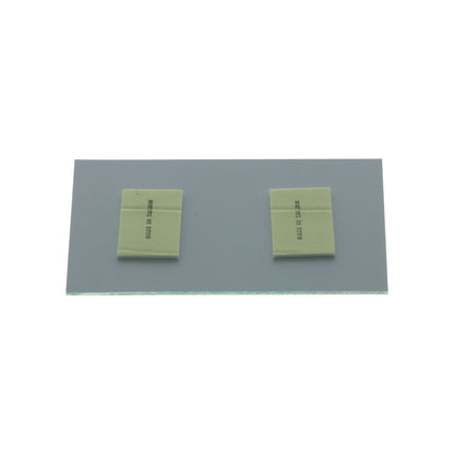 MIROIR DE COURTOISIE ADHESIF RECTANGULAIRE 12X7CM