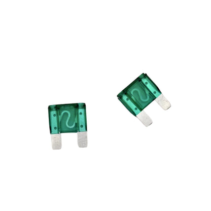 2 MAXI FUSIBLES ENFICHABLES 30A VERT