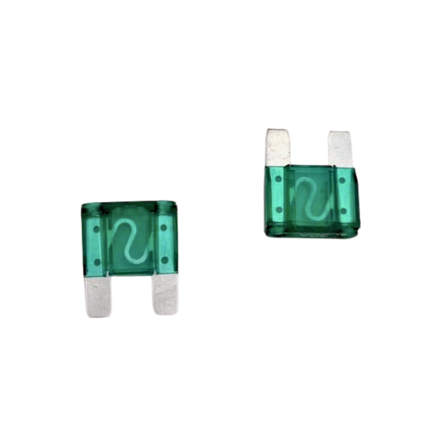 2 MAXI FUSIBLES ENFICHABLES 30A VERT