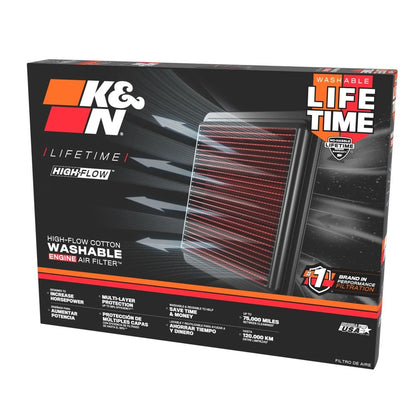 FILTRE A AIR DE REMPLACEMENT K&N 33-5132
