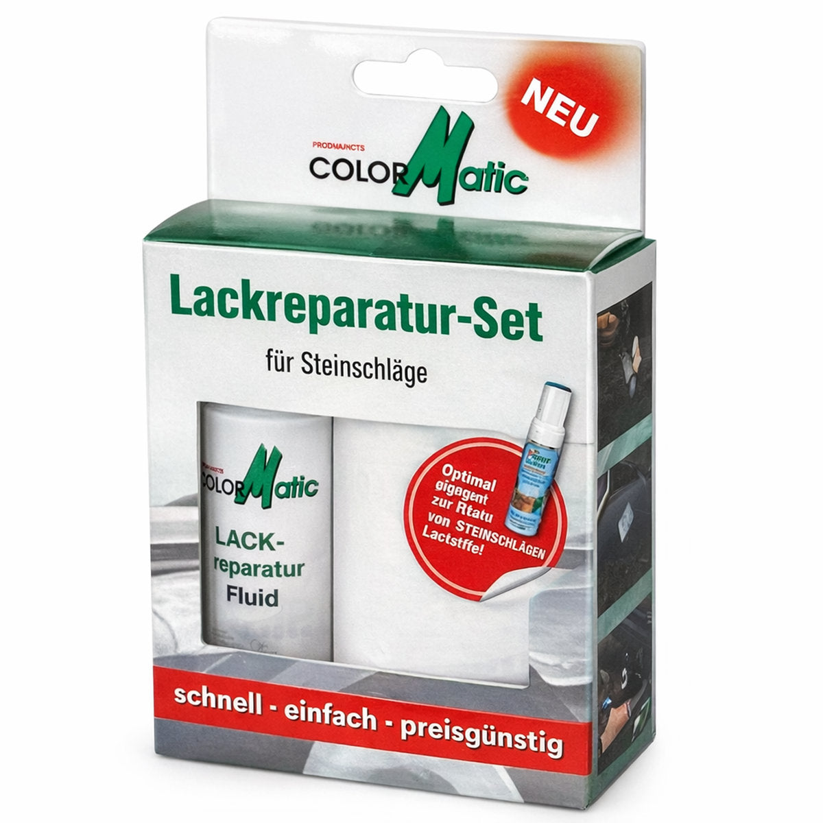 KIT DE REPARATION PEINTURE POUR LES PROJECTIONS DE CAILLOUX COLORMATIC