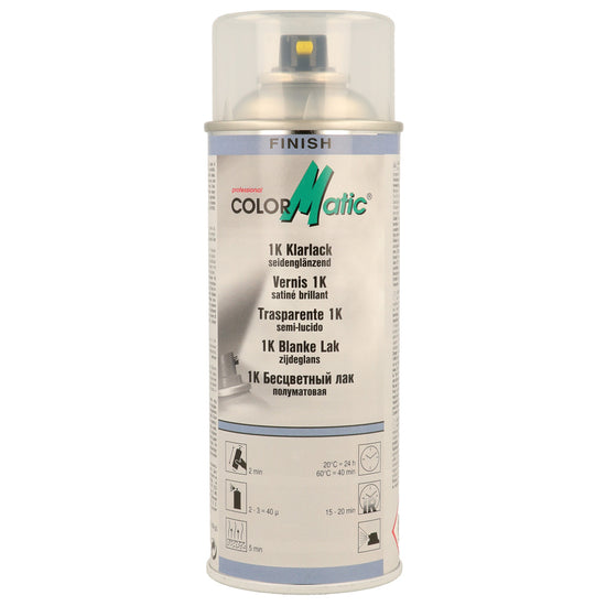 VERNIS INCOLORE 1K SATINE 400ML COLORMATIC