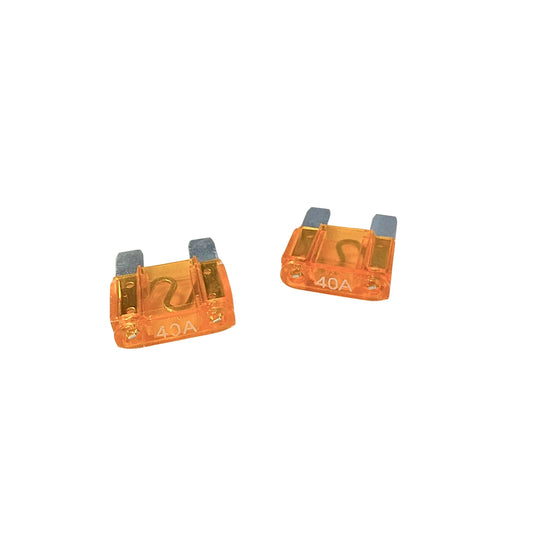 2 MAXI FUSIBLES ENFICHABLES 40A ORANGE