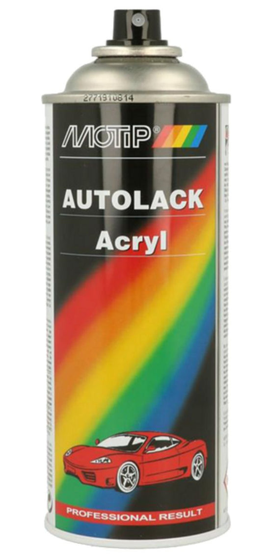 PEINTURE ACRYLIQUE KOMPAKT ROUGE METALLISE BRILLANT 400ML MOTIP