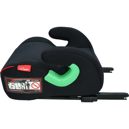 REHAUSSEUR BAS ISOFIX NOIR/ROUGE 125-150CM ISIZE CAR KIDS