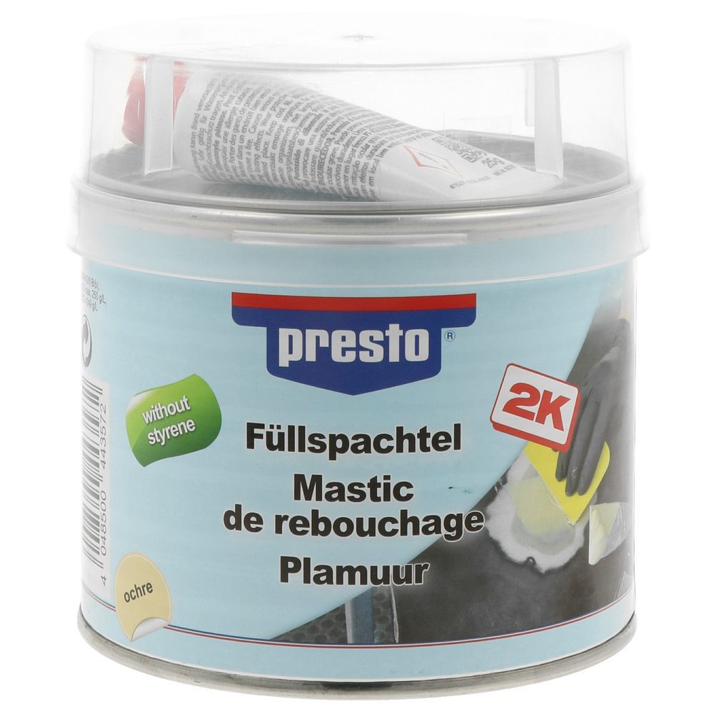 MASTIC DE REMPLISSAGE TOUS USAGES 2K SANS STYRENE PRESTO 1 KG