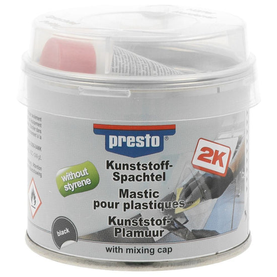 MASTIC PLASTIQUE 2K SANS STYRENE PRESTO 250 G