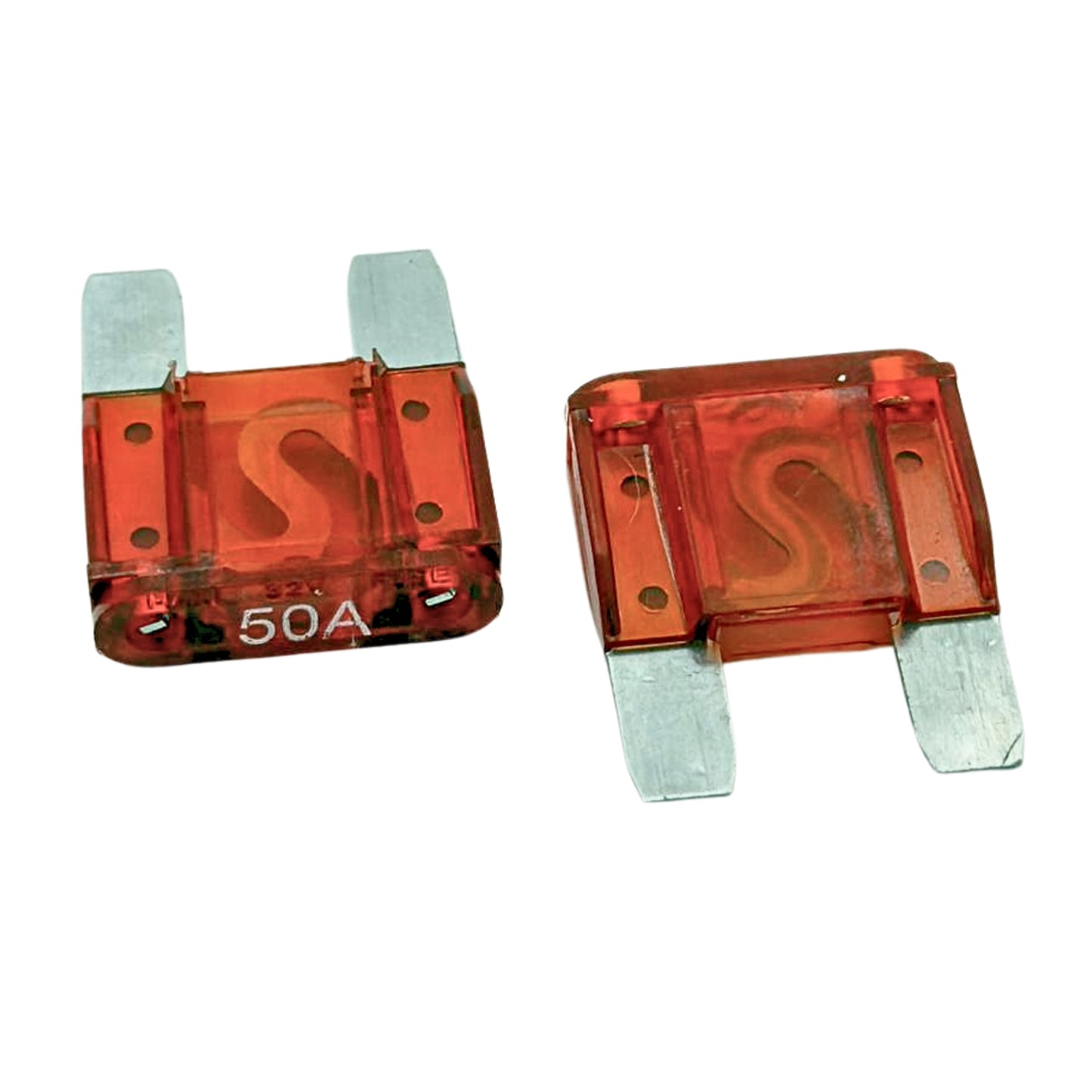2 MAXI FUSIBLES ENFICHABLES 50A ROUGE