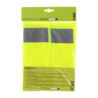 GILET DE SECURITE REFLECHISSANT JAUNE DRESCO