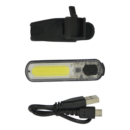 PHARE VELO LED COB 4 MODES RECHARGEABLE USB DRESCO