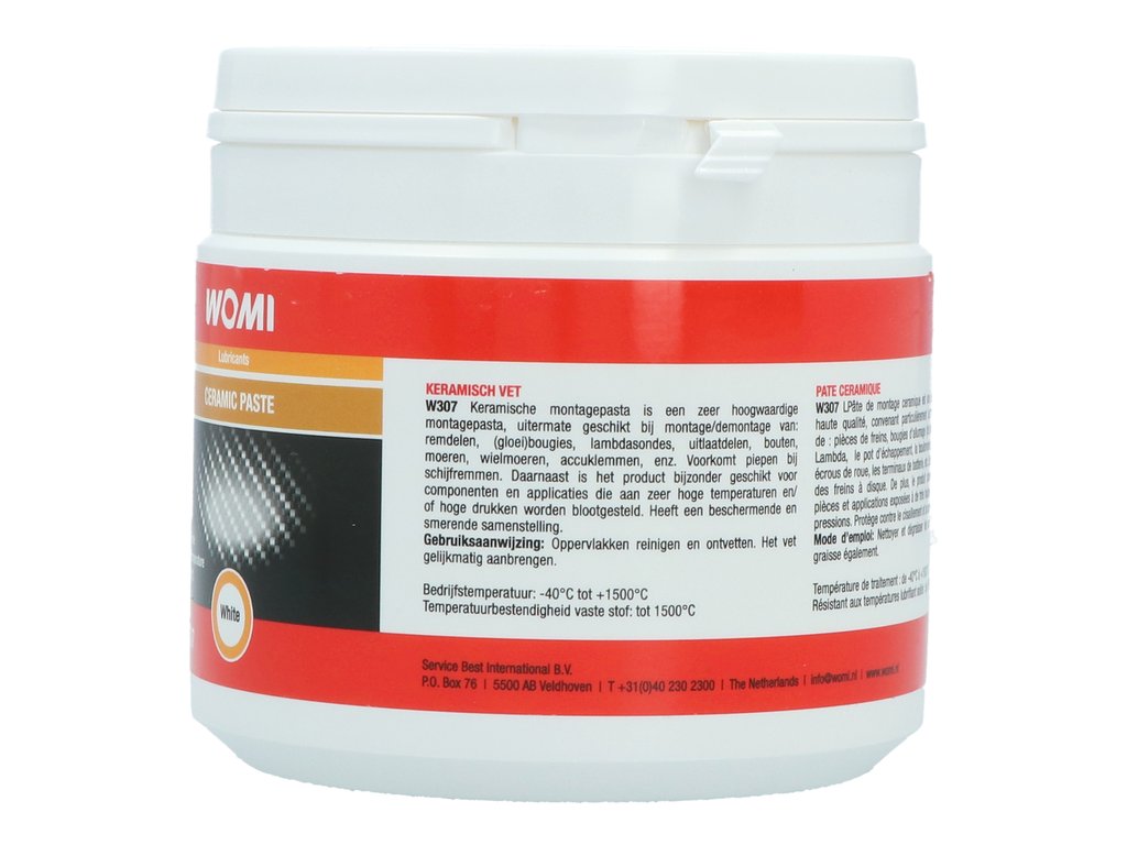 PATE CERAMIQUE 500G BLANC W307