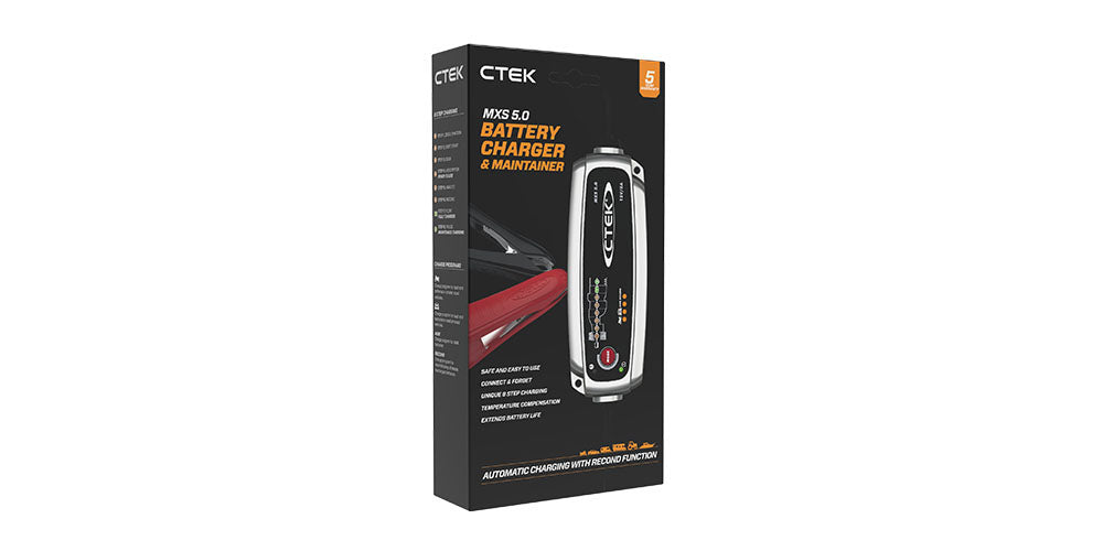 CHARGEUR CTEK MXS 5.0 12V 5A