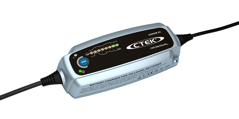 CHARGEUR CTEK LITHIUM XS 12V 5A LIFEPO4