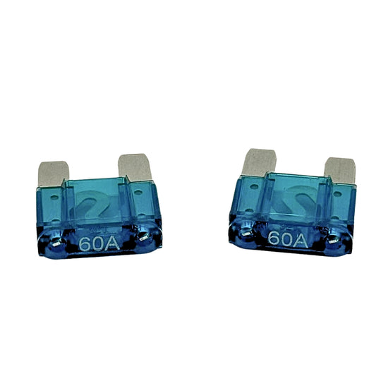2 MAXI FUSIBLES ENFICHABLES 60A BLEU