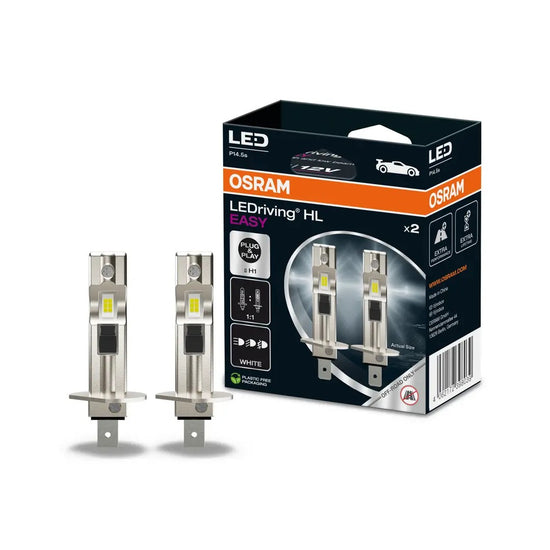 2 AMPOULES LEDRIVING HL EASY H1 ECO PACKAGING