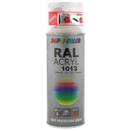 PEINTURE ACRYL RAL 1013 BRILLANT 400 ML DUPLI COLOR