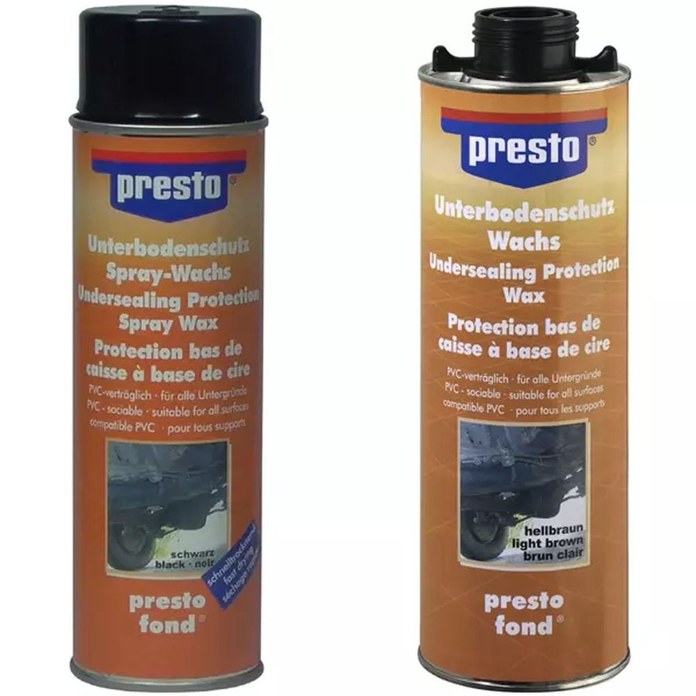 PROTECTION BAS DE CAISSES A BASE DE CIRE 500ML PRESTO