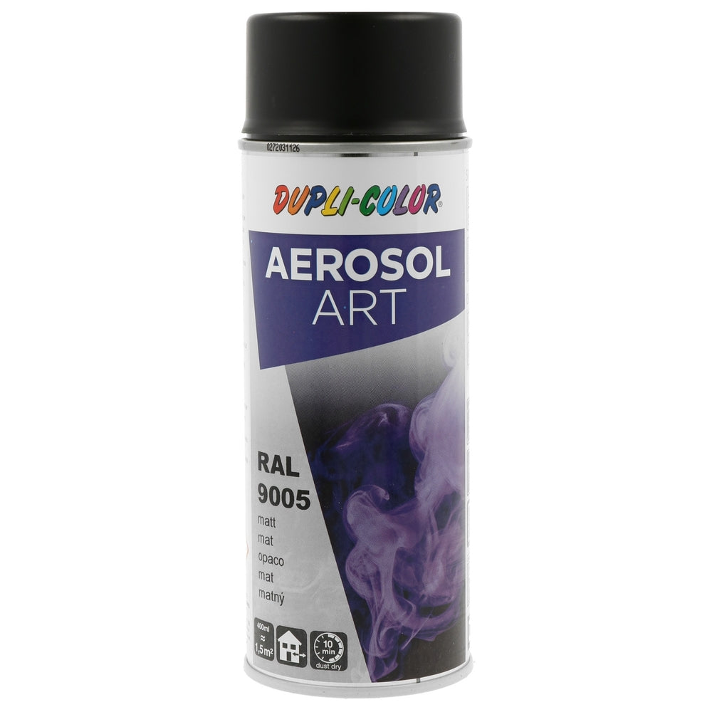 PEINTURE AEROSOL ART RAL 9005 MAT 400 ML DUPLI COLOR