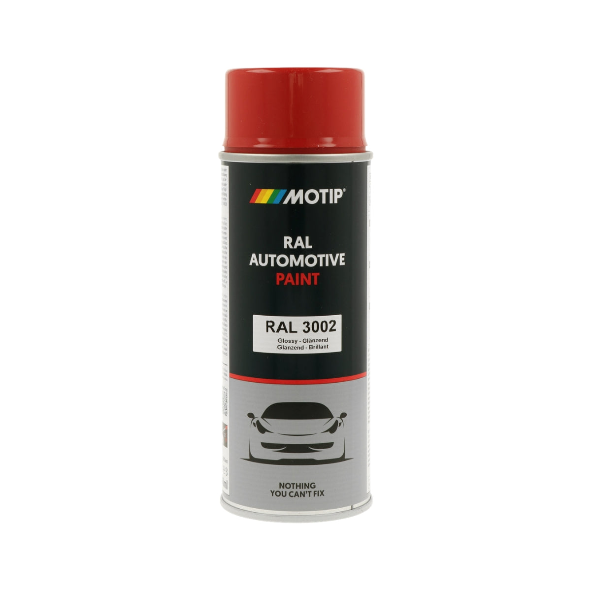 MOTIP Peinture automobile RAL 3002, finition ultra brillante, aérosol 400 ml | 880131