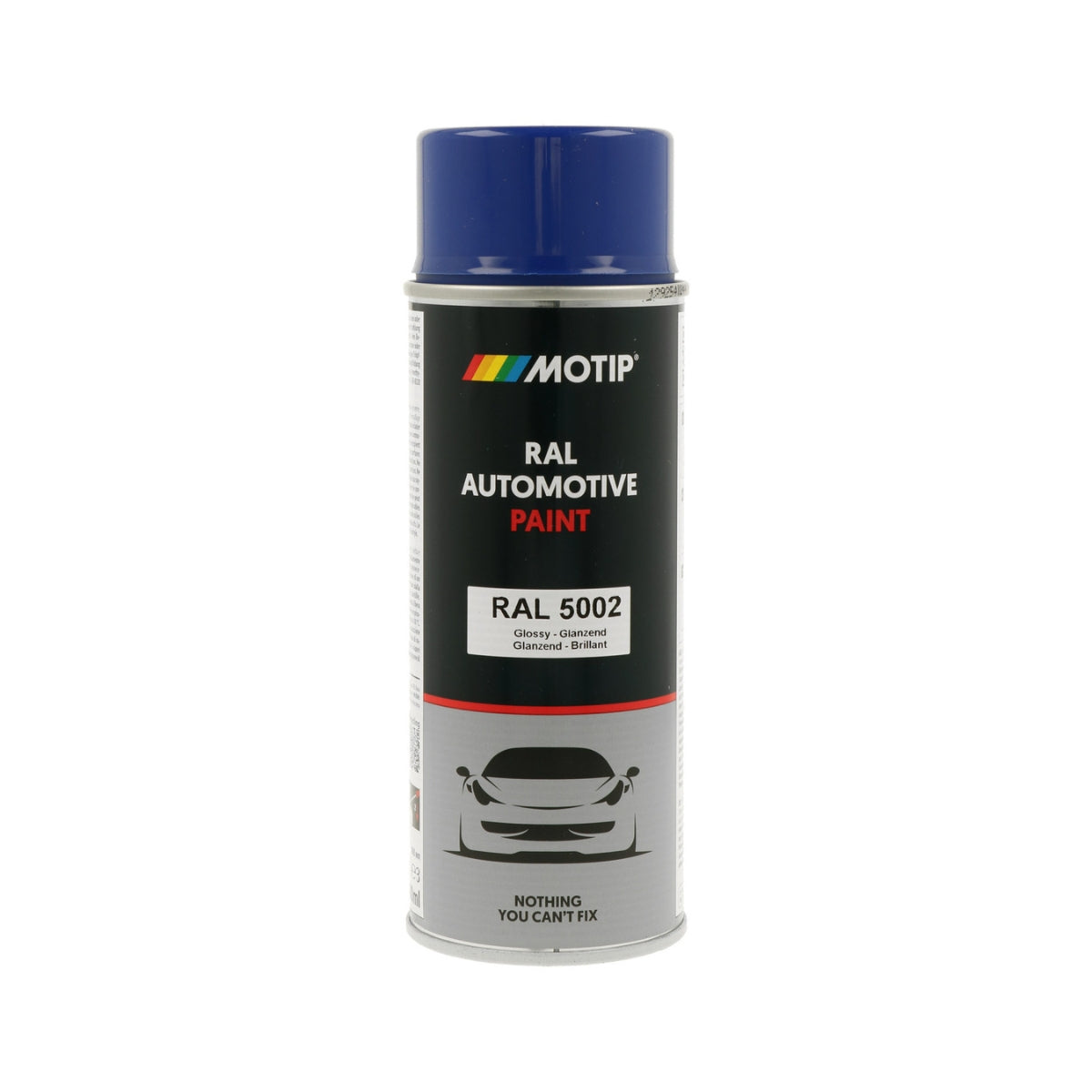 MOTIP Peinture automobile RAL 5002, finition ultra brillante, aérosol 400 ml | 880135
