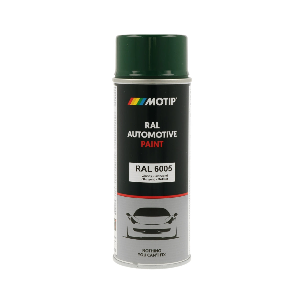 MOTIP Peinture automobile RAL 6005, finition ultra brillante, aérosol 400 ml | 880143