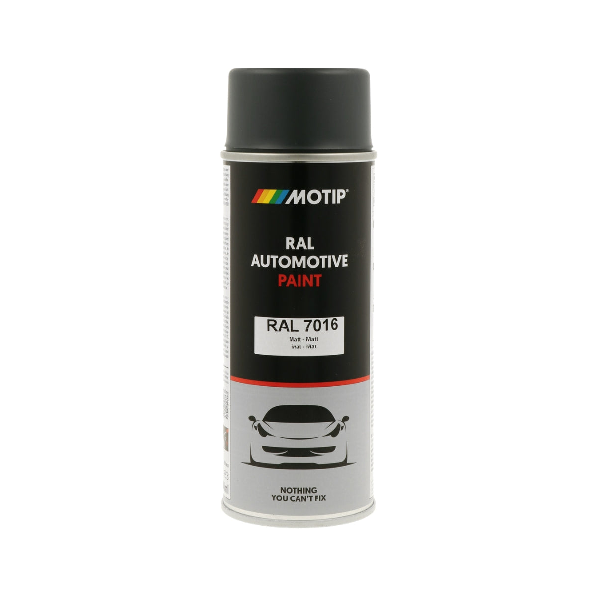 MOTIP Peinture automobile RAL 7016, finition mate, aérosol 400 ml | 880150