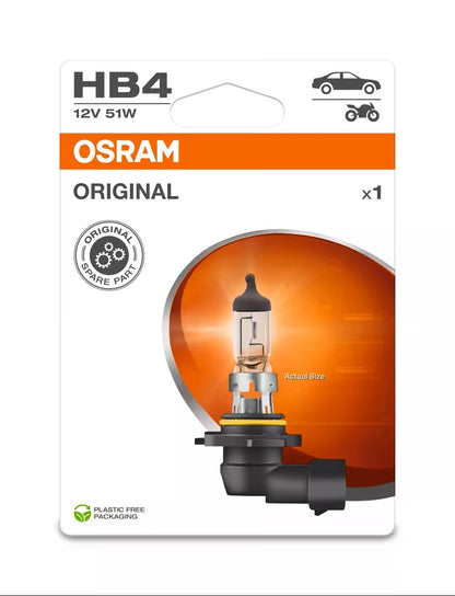 AMPOULE OSRAM ORIGINAL HB4 X1 12V ECO PACKAGING