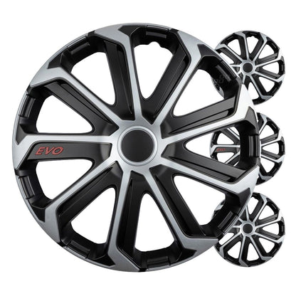 ENJOLIVEURS 4PCS EVO NOIR ET ARGENT 16" COLOR BOX