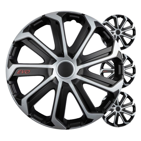 ENJOLIVEURS 4PCS EVO NOIR ET ARGENT 16" COLOR BOX