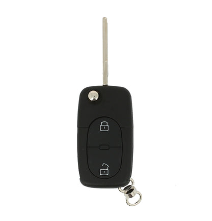 COQUE CLE ADAPTABLE POUR AUDI 2 BOUTONS LAME FRAISEE KEYSKAR