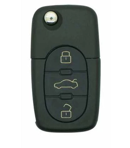 COQUE CLE ADAPTABLE POUR AUDI 3 BOUTONS LAME FRAISEE KEYSKAR