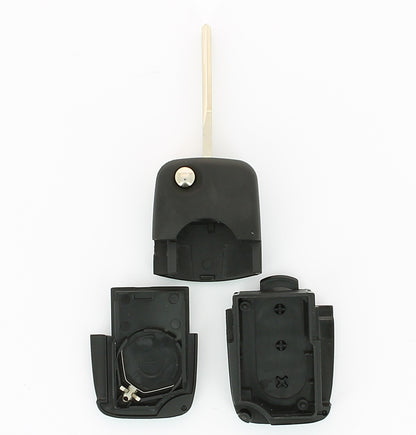 COQUE CLE ADAPTABLE POUR AUDI 3 BOUTONS LAME FRAISEE KEYSKAR