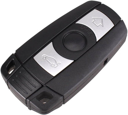 COQUE CLE ADAPTABLE POUR BMW 3 BOUTONS LAME SECOURS FRAISEE KEYSKAR