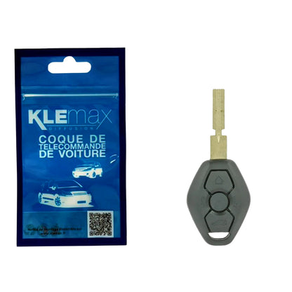 COQUE CLE ADAPTABLE BMW 3 BOUTONS LAME FRAISEE FIXE 8MM