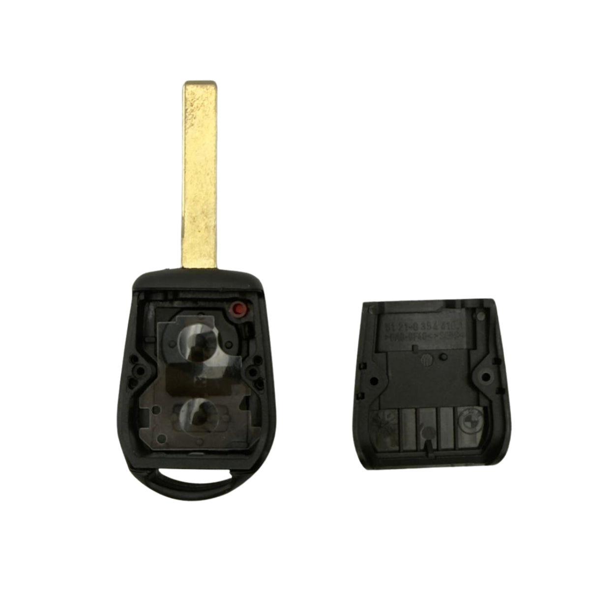 COQUE CLE ADAPTABLE BMW 2 BOUTONS LAME FRAISEE FIXE 8MM z