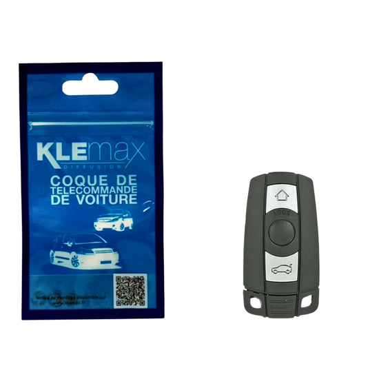 COQUE CLE ADAPTABLE BMW 3 BOUTONS LAME FRAISEE RETRACTABLE 8MM