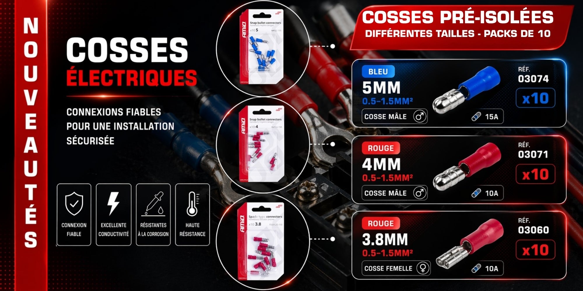 Découvrez notre nouvelle gamme complète de cosses