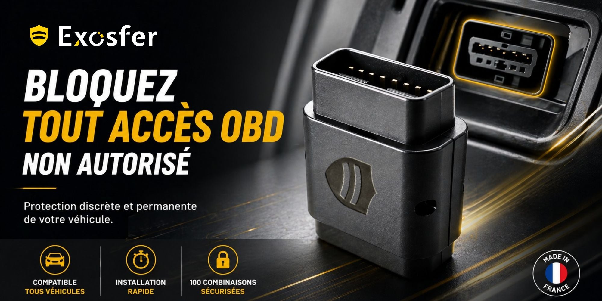 Bloquez l'accès à votre prise OBD