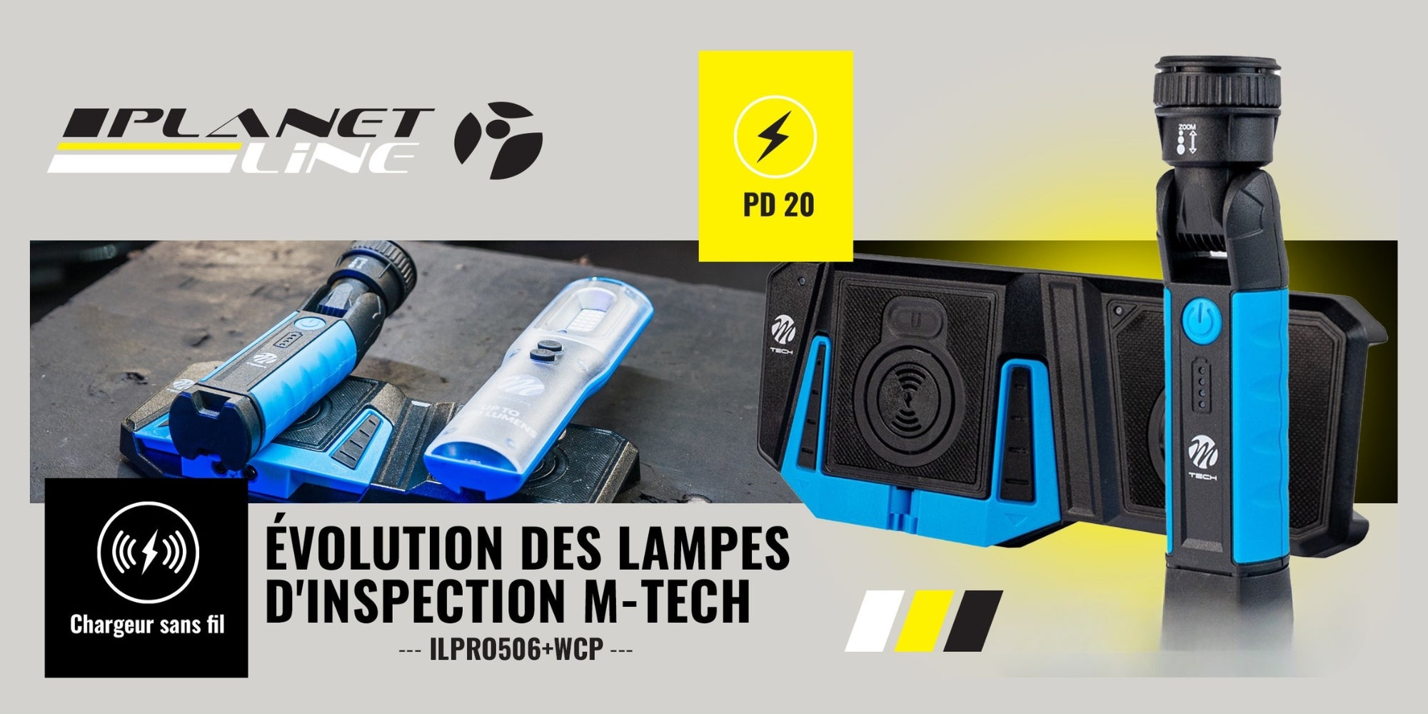 Lampes d’Inspection M-Tech