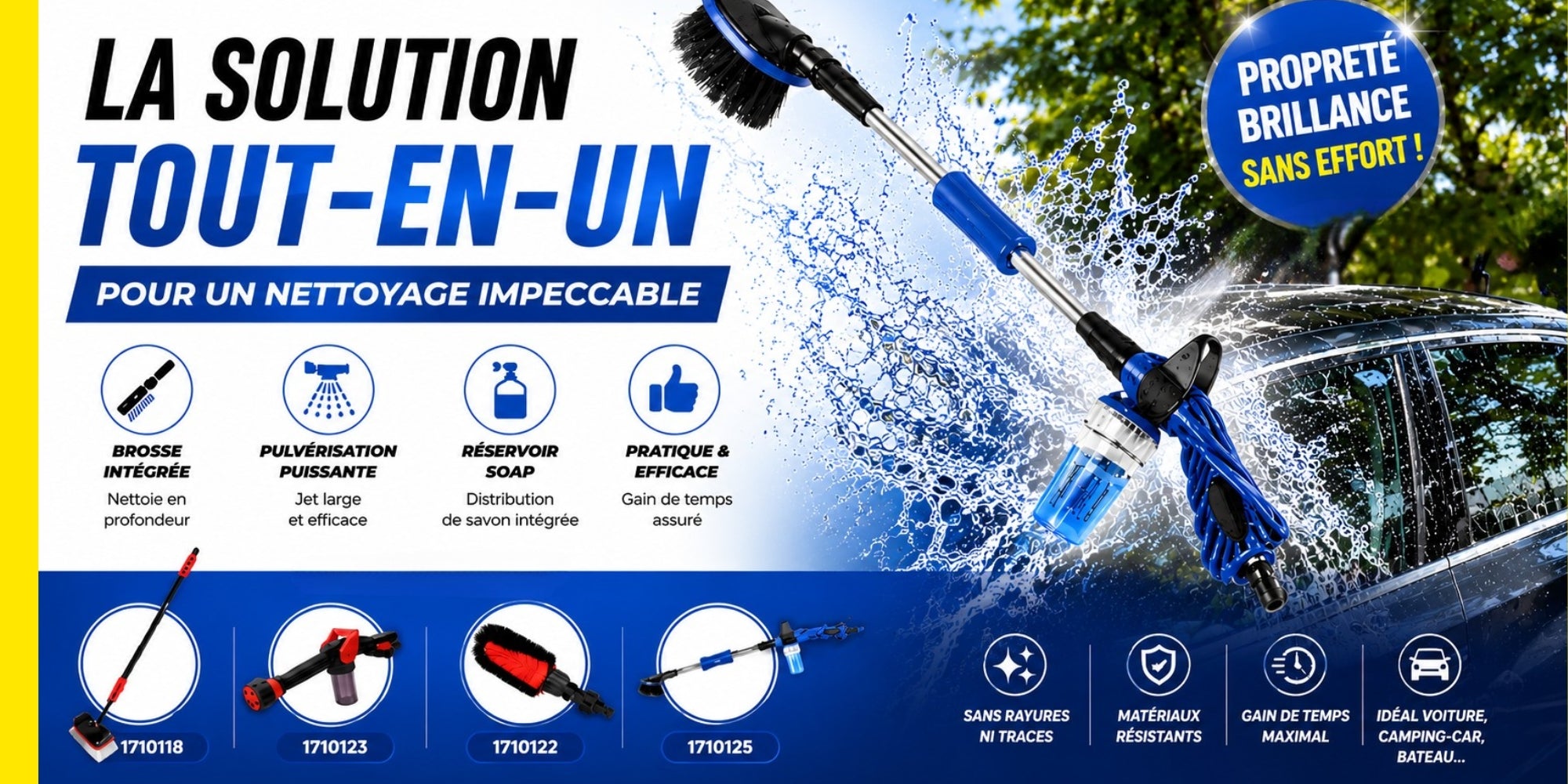 La solution tout-en-un pour un nettoyage impeccable