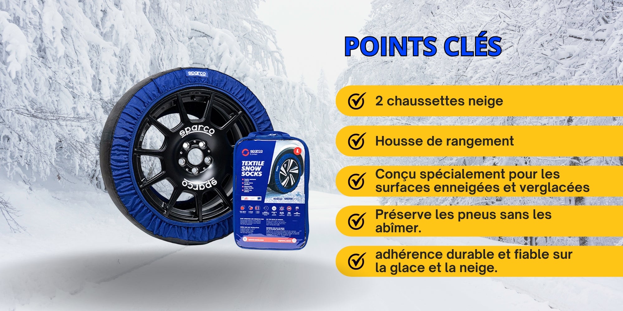 Chaussettes Neige SPARCO