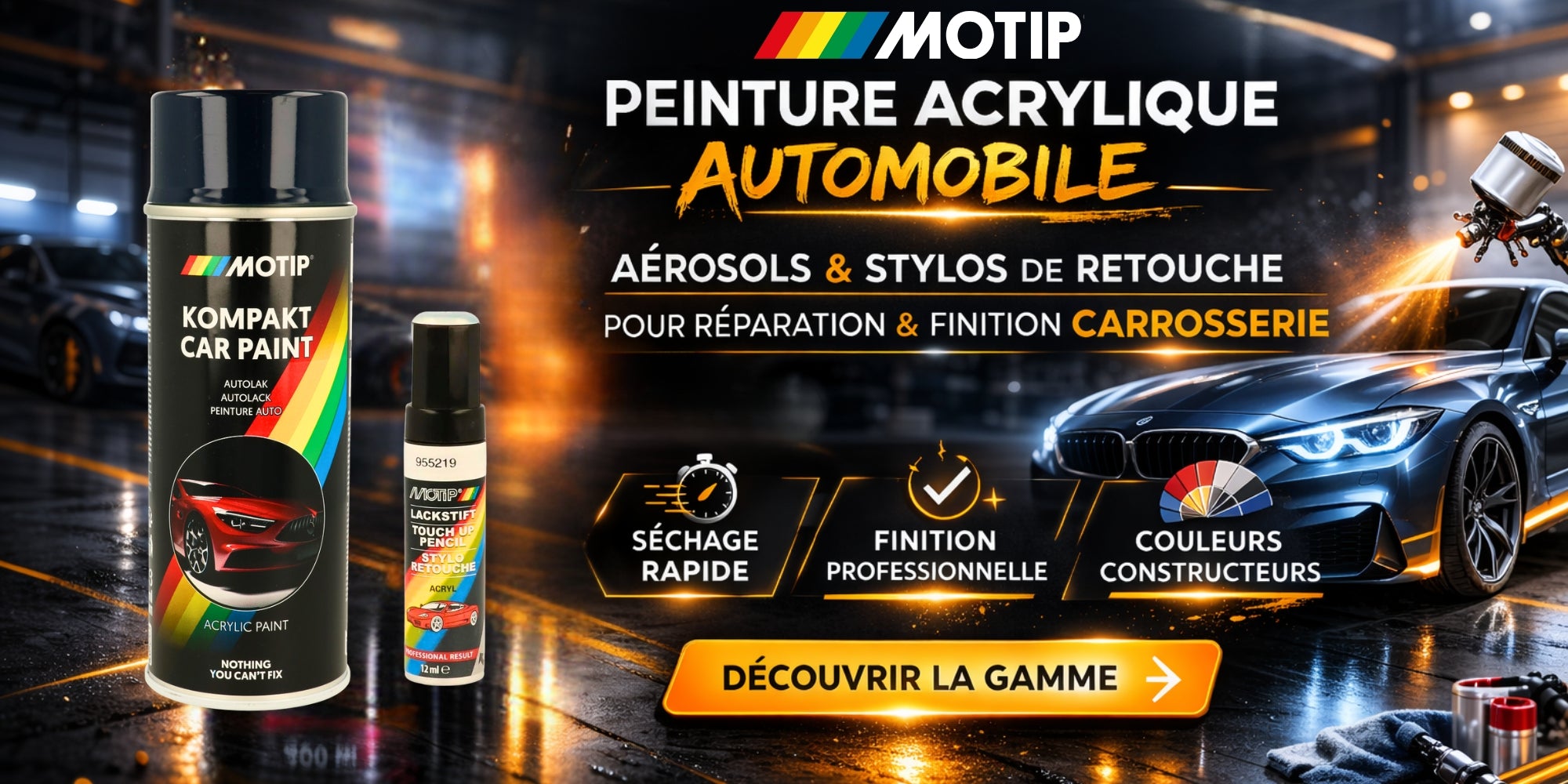 Peinture automobile Motip