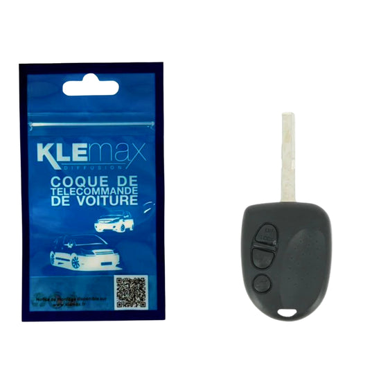 COQUE CLE ADAPTABLE CHEVROLET 3 BOUTONS LAME FRAISEE FIXE 7MM